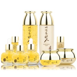 Yedam Yunbit Prime Luxury Gold Women's 7 Piece Set, 1 Set / 예담윤빛 프라임 럭셔리 골드 여성 7종 세트, 1세트