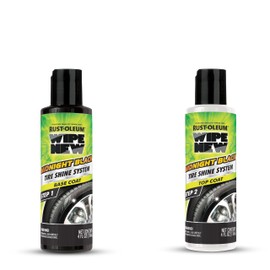 Wipe New Rust-Oleum 381405 Midnight Black Ultimate Tire Shine System