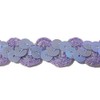 Kirali Handiwork NO.5075 Sequin Braid_Purple Width 1.3cm x Length 3m