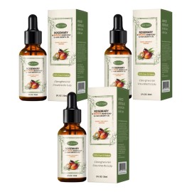 Aceite De Batana Con Romero Para Crecimiento Capilar 3 Pzas