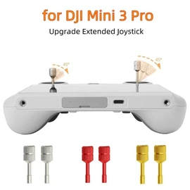 DJI Mini 3 Pro RC Remote Upgrade Joystick Thumb Rocker Controller Stick Replacement Joystick Accessory for Mini 3 / DJI 미니 3 프로 RC 리모컨 업그레이드 조이스틱 엄지 로커 미니 3 용 컨트롤러 스틱 교체 조이스틱 액세