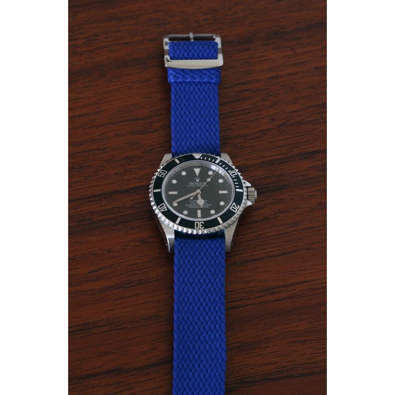 Da Luca Correa de reloj de perlón de nailon trenzado,