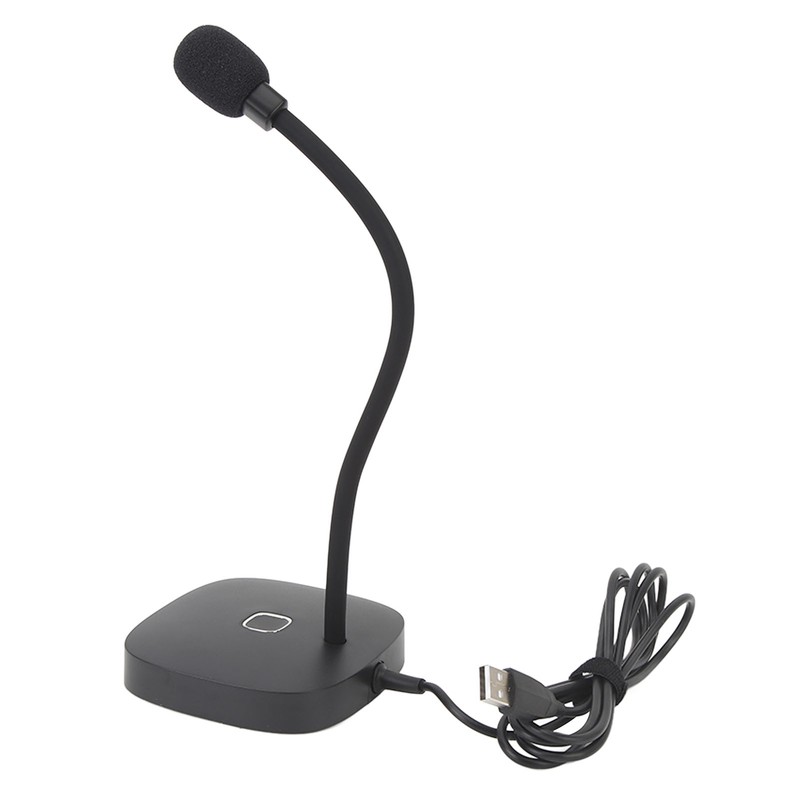 USB Computer Microphone PC Microphone Desktop Omnidirectional Condenser PC Laptop