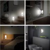 Bonashi 2 Pack LED Night Light Flashlight Motion Sensor Cut
