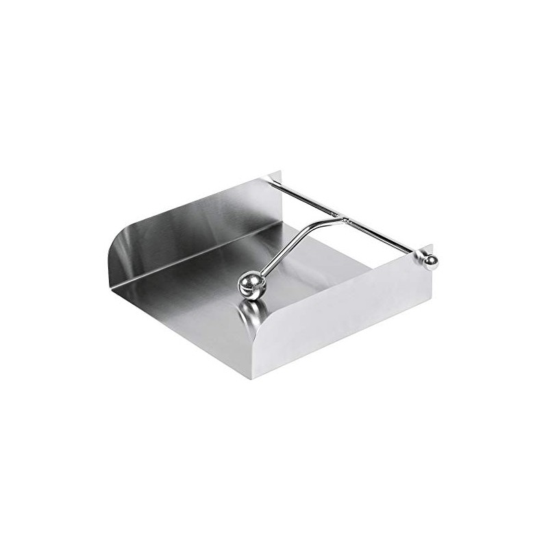 APS Napkin Holder, Stainless Steel, Silver, 9 x 12 x