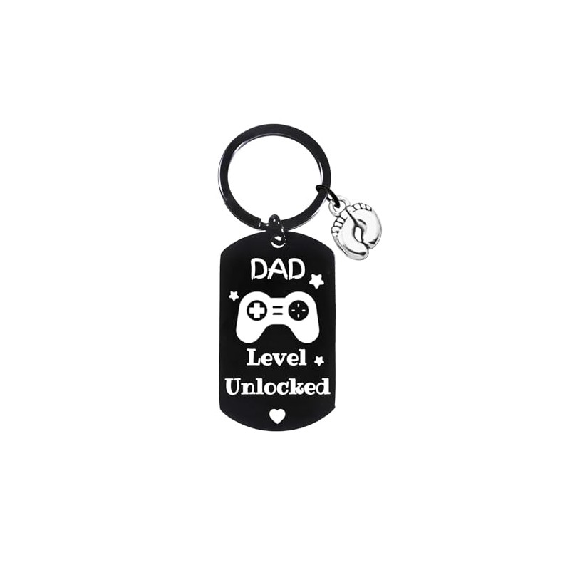 New Dad Gift First Time Dad Keychain Father Day Gifts