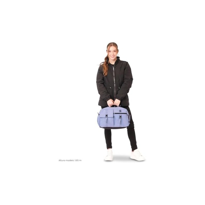 TOTTO Maleta Deportiva Pequeña - Bolsa de Viaje Duffle con