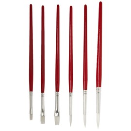 Sax True Flow Synthetic Paint Brushes, Assorted Sizes, Set of 72 - 402753