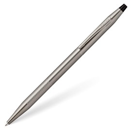 CROSS Classic Century Titanium Grey PVD Ballpoint Pen with Micro-knurl Detail