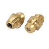 uxcell M6 x 5mm Male Thread Brass Straight Grease Nipples