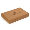 Yoga Studio The Comfortable Natural Cork Flat Yoga Block (30.5cm