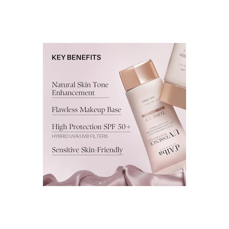 D’ALBA Waterfull Tone-Up Sunscreen SPF 50+ 50 ml – Protector