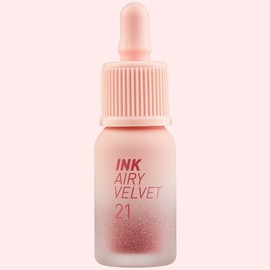 Peripera Ink The Airy Velvet Lip Tint, 021 Water Bok Peach, 1 unit / 페리페라 잉크 더 에어리 벨벳 립틴트, 021 물복피치, 1개
