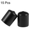 MACHSWON 15pcs Rubber End Caps 20mm ID, Vinyl Round End