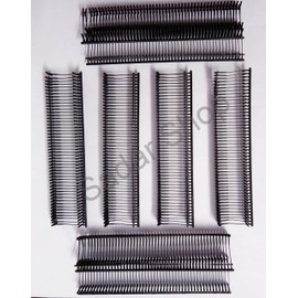 1000 Black Tag Gun Barbs Fasteners Standard Price Labels Clothing Tagging Attachers Choose Size (15mm)