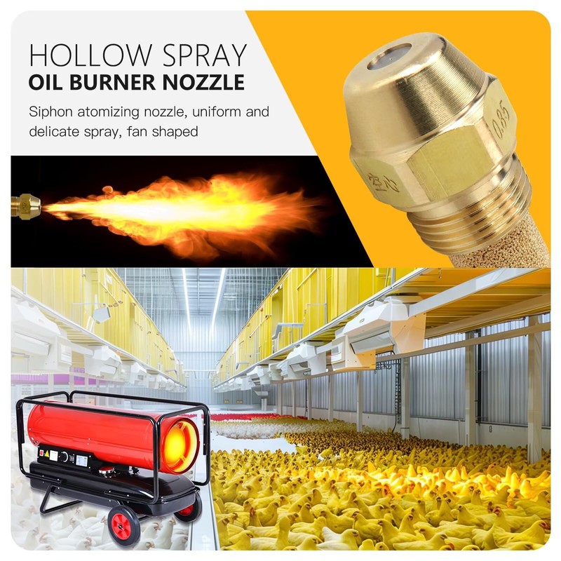 Zafina-UP Upgraded 85-80A 00085-80A1 Oil Burner Nozzle Replacement for Oil