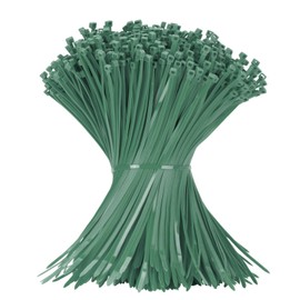 Armpow 12 Inch Zip Ties Garden Green 1000 PCS, 50 Lbs- Heavy Duty Tensile Strength, Nylon PA66 UV Resistant Cable Ties for Indoor and Outdoor Use - Ideal for object bundling and fastening