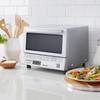 Panasonic FlashXpress Toaster Oven Countertop, 4-Slice Compact Size with Double