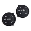 1Pair Steering Wheel Switch Buttons Controls Rubber Fit for Toyota