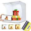 PULUZ Small Simple Shooting Box with Round LED Ring Light