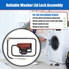 BENEGO W10404050 W10238287 Washer Lid Lock Latch Switch Assembly for
