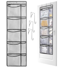 NVORSTHY Weekly Kids Clothes Organizer Day of Week School, Time Saver Hanging Closet Organizer Monday to Friday School Clothing Organizer, 5-Shelf Weekly Hanging Closet clothing storage Grey