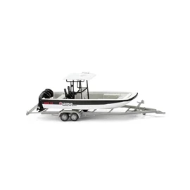 Wiking 009544 H0 Multi-Purpose Boat MZB 72 Lehmar Miniature Model Gauge HO 1:87 Not a Toy