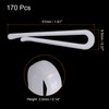 sourcing map 170 Pcs 1.61 Inch U Shape Alligator Clip,