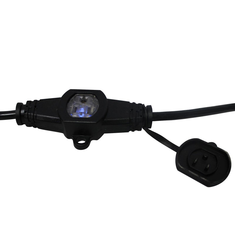 XC-MEP14-529 ProX 52FT 110V Male to 9 Outlet 110v Edison
