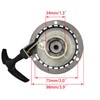 WOOSTAR Recoil Pull Starter with 3 Bolts Replacement for 2