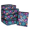 5pc Packing Cubes Set Large Travel Luggage Organizer 4 Cubes