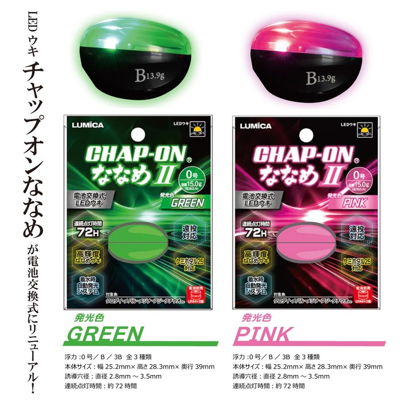 Lumica A21067 Chap-On Nana II B Green