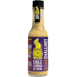 Shallhot Exotic Hot Sauce - Award-Winning Chive and Olive Oil Blend with Scotch Bonnet, Perfect for Salads, Meats, Pizzas