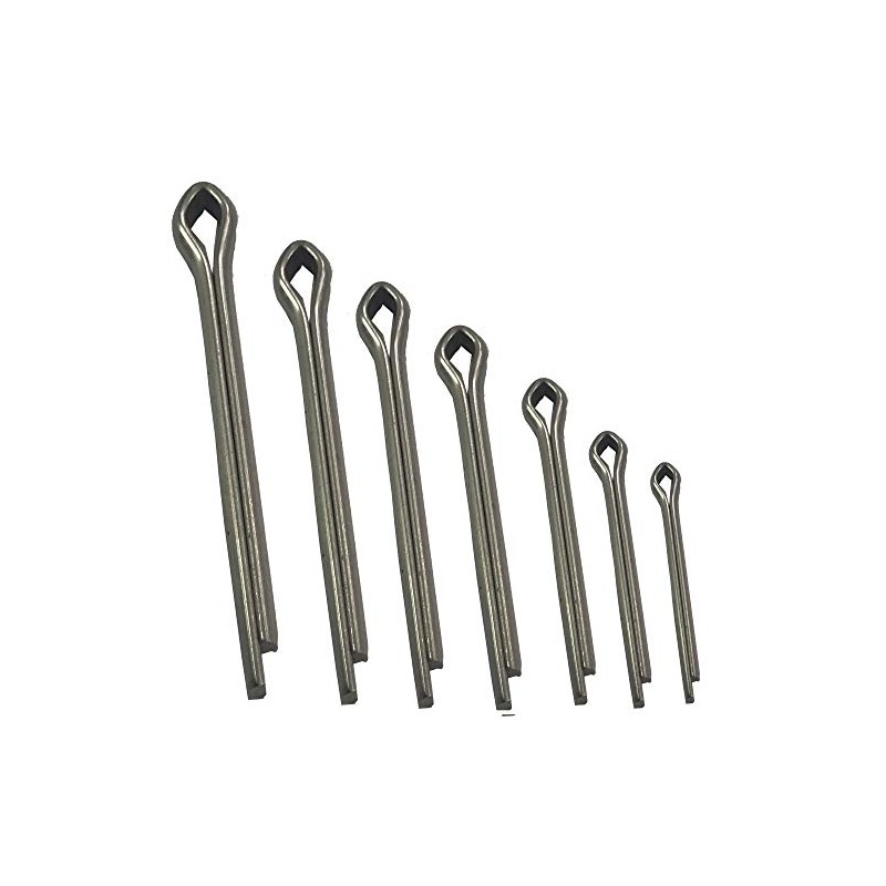 Split Cotter Pins Stainless Steel Marine Grade (Pack of 20)