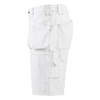 Blaklader Men's Painter Durable Lightweight White Cotton Work Shorts, 34