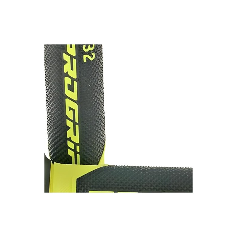 Progrip 732 Road Handlebar Grips Black / Yellow Diameter 22
