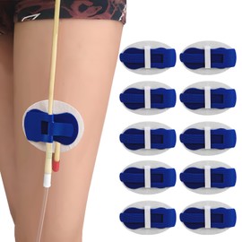 Foley Catheter Stabilization Device, Catheter Urinary Leg Bag Legband Holder Sticker, Catheter Tube Holder Adhensive Catheter Leg Strap Hook and Loop, Statlock Catheter Holder, Catheter Supplies (10)