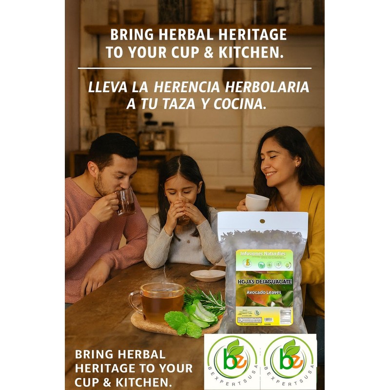 Avocado Tea Leaves 4oz - 100% Natural Hojas De Aguacate,