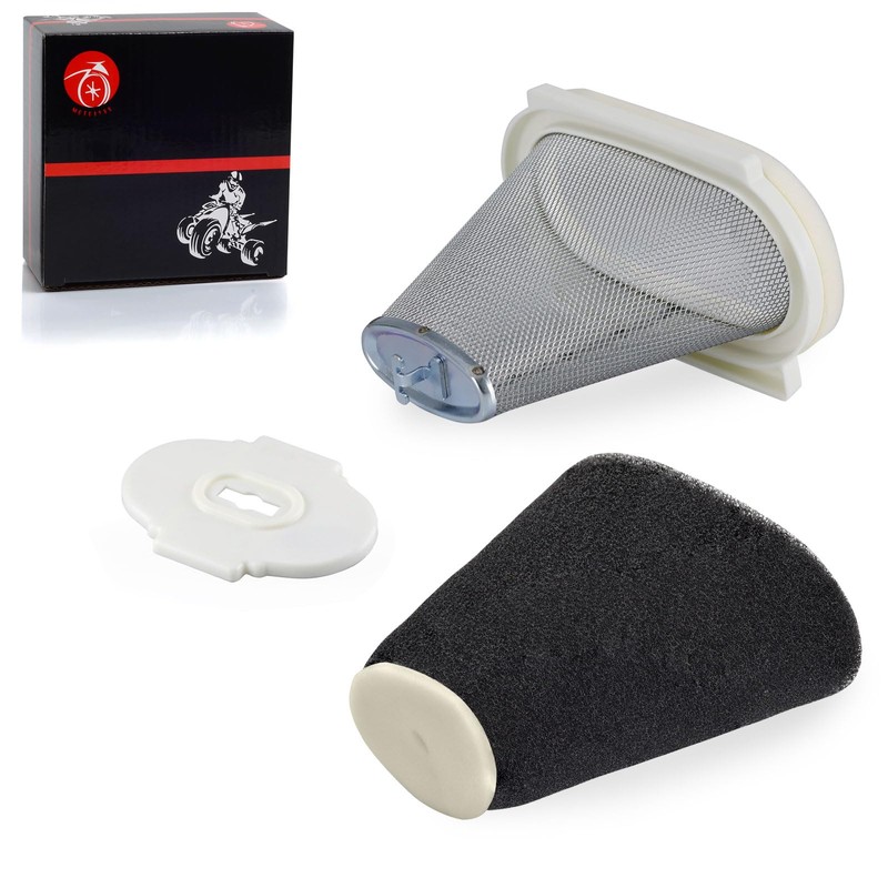 Air Filter & Cage Guide & End Cap For Yamaha