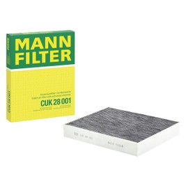 Original MANN-FILTER Interior Filter CUK 28 001 – Pollen filter with active charcoal – For passenger cars