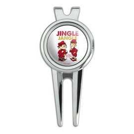 Year Without a Santa Claus Jingle Jangle Golf Divot Repair Tool and Ball Marker