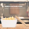 Multifunctional Butter Dish Box Container with Butter Spreader Knife Kitchen