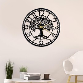 VPDTVK Big Wall Clock - Wall Clocks for Living Room Decor, Quiet and No Ticking Suitable for Wall Decor, Living Room Decoration, Kitchen Decoration