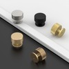 Asidrama 10 Pack Champagne Bronze Kitchen Cabinet Knobs, Knurled Cabinet