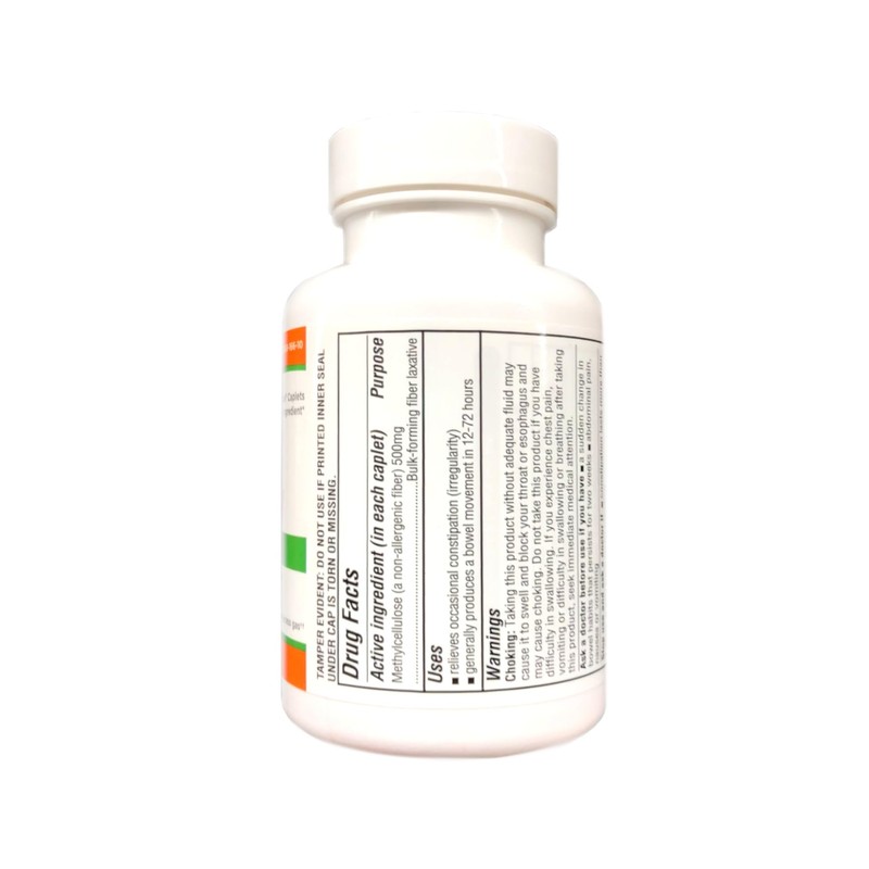 Quality Choice Fiber Therapy Caplets, 100 Count Gentle Fiber Laxative
