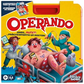 Hasbro Gaming Operando Juego de Mesa 2 Jugadores 6 Años                                                                                               