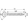 SPAX 1191010350303 Virox Countersunk Screws, 1.3 x 1.2 inches (3.5