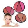 Universo en Linea Rubor Contorno Maquillaje Paleta Rostro Blush Belleza