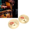 Crash Cymbal Brass Percussion Instrument Pair Teaching Tool Toy for