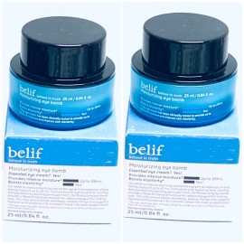 2X BELIF Moisturizing Eye Bomb Essential Eye Cream 0.84oz Up 26 Hrs Elasticity